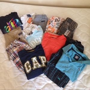 Lot of boys size 5 Summer clothes