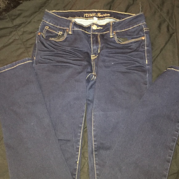 ❌bundled Skinny jeans