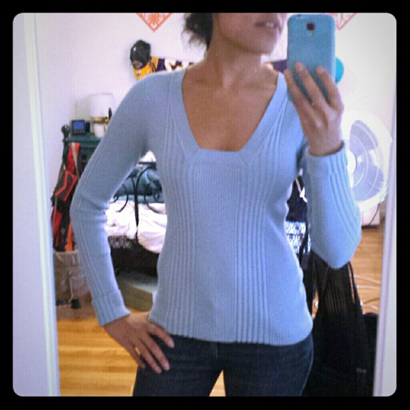 Sweaters - Light Blue Sweater