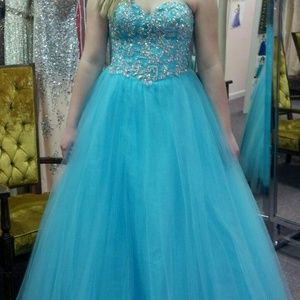 Jovani A-Line Ball Gown Prom Dress