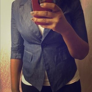 Cute jean like blazer. Just Ginger