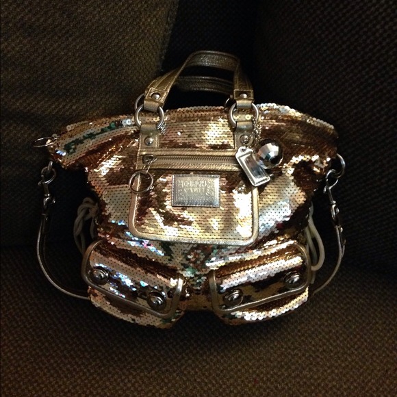Gold Limited Edition Coach Spotlight bag