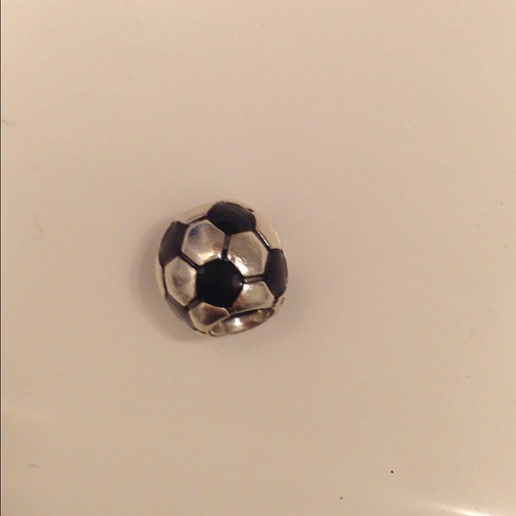 Pandora soccer ball charm