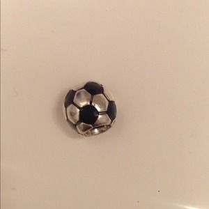 Pandora soccer ball charm