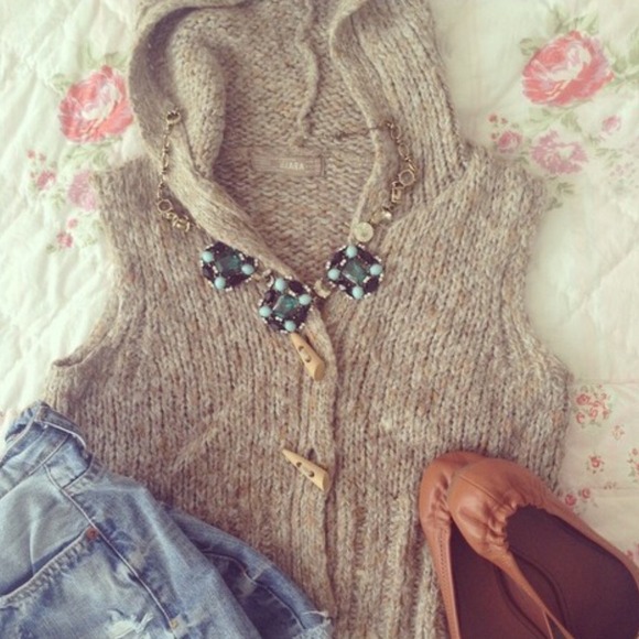 Zara sweater vest