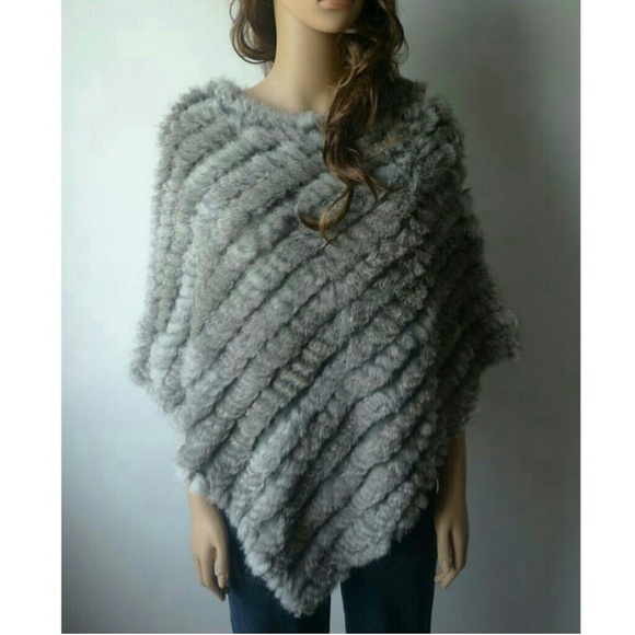 Real Rex Rabbit Poncho