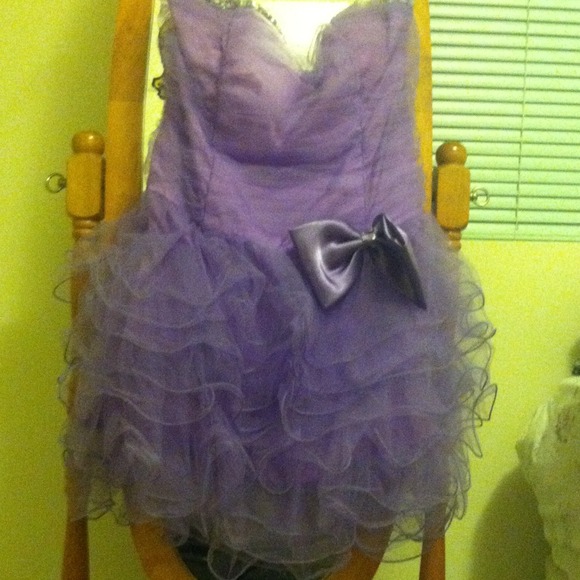 Purple dress