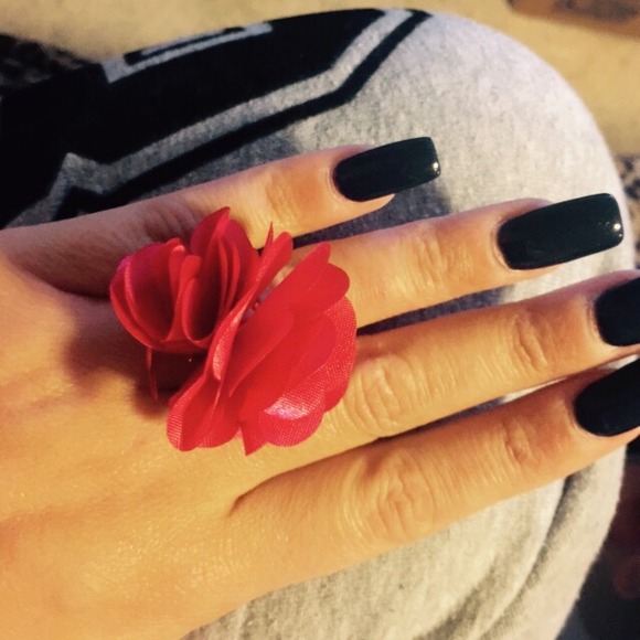 Rose cloth ring !