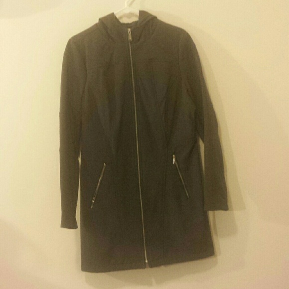 Michael Kors zip up trench coat