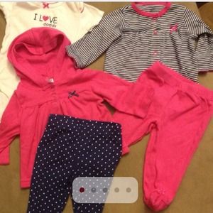5 PC Carters matching coordinates