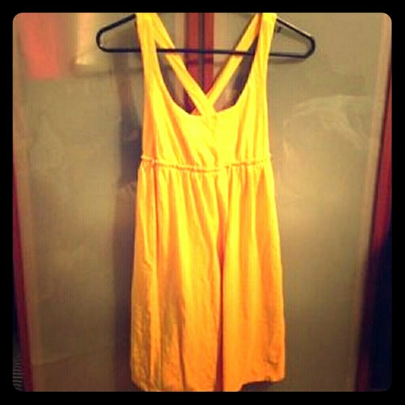 Mossimo Gold Crossback Sundress