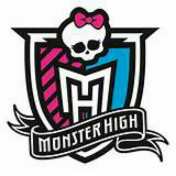 5/6 Monster High Tutu Hair Bow Set