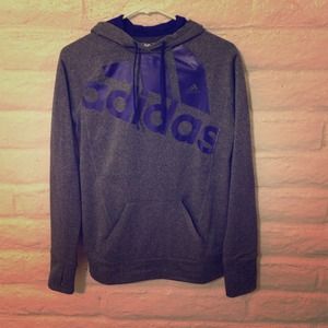 ADIDAS gray hoodie S size