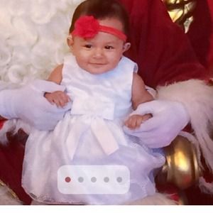 American Princess white dress