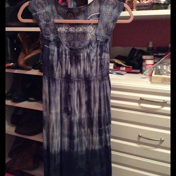 Boho style tye dye dress!