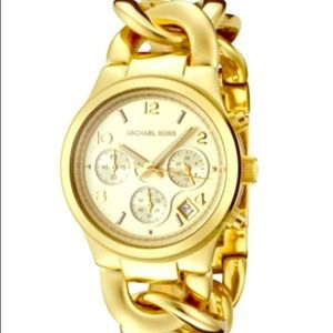 AUTHENTIC Michael Kors Gold Watch