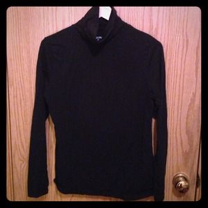 Black Cowl Turtleneck