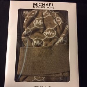 Michael Kors hat and scarf