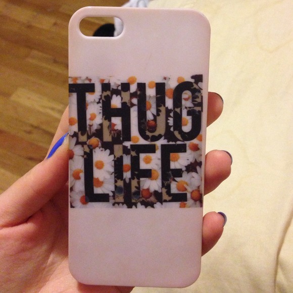 Brandy Melville Thug Life iPhone 5 case
