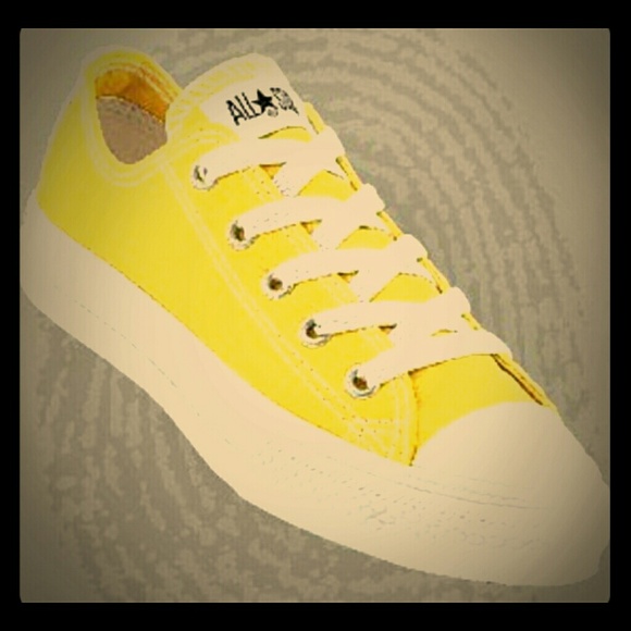 Yellow Chuck Taylor All Stars