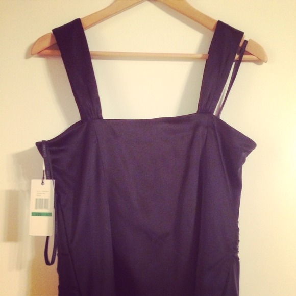 NWT CALVIN KLEIN BLACK TOP - Picture 3 of 4