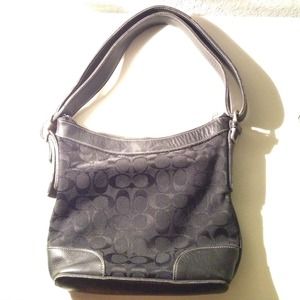 Black Coach Shoulder Bag