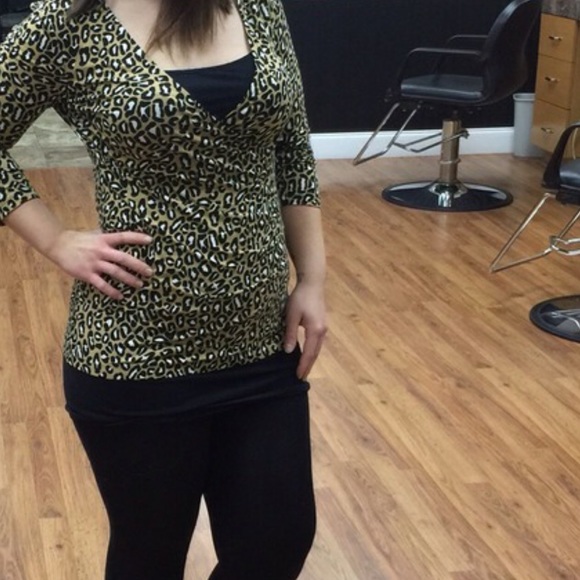 Banana Republic Tops - Sexy Leopard Shirt