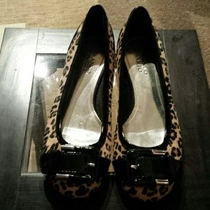 Leopard & Patent Leather Flats