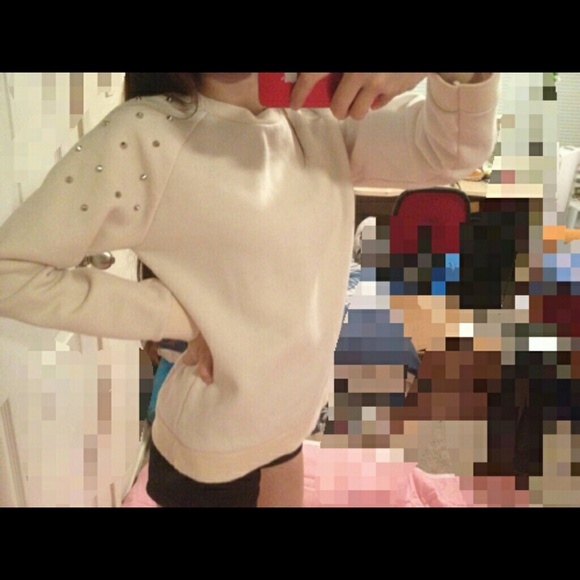 Studded sweater