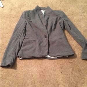Gray blazer