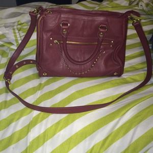 Steve Madden burgundy purse