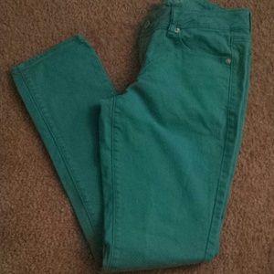 Sold New listing Turquoise AE skinny Jeans
