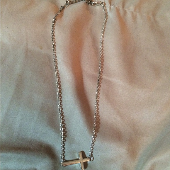 Silver Cross Necklace