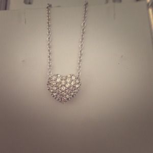 Swarovski, heart, crystal necklace