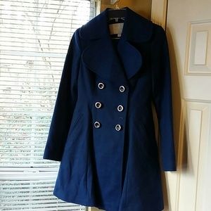 Jessica Simpson Double Breasted Wool Coat