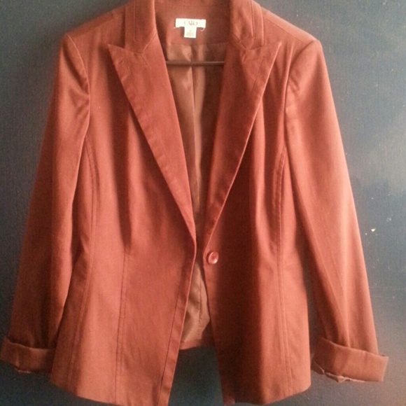 Brown blazer