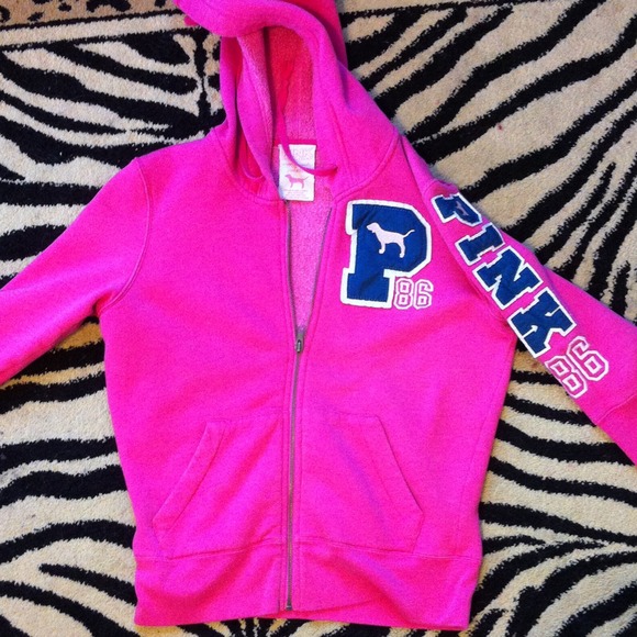 Victoria secret PINK zip up size M