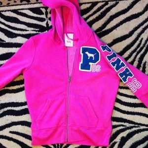 Victoria secret PINK zip up size M