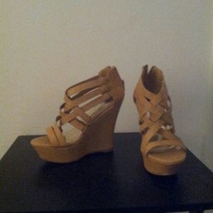 Tan Wedges