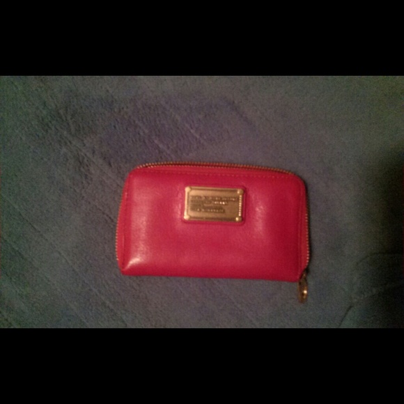 Red marc jacob wallet/phone