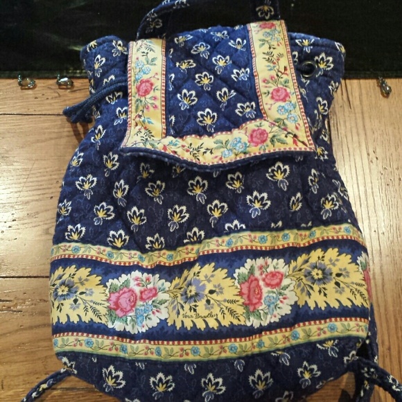 Vintage Vera Bradley quilted backpack purse