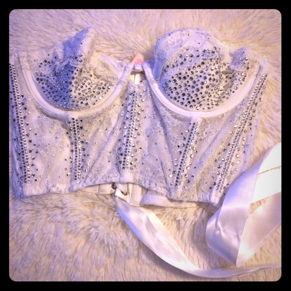 💎Sparkle Lace Bling VS Corset! Sexy💎