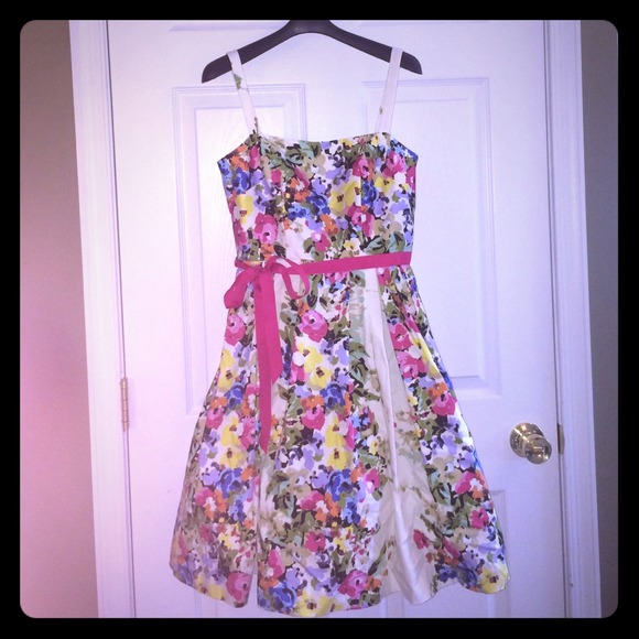 NEW Floral summer dress 6 petite