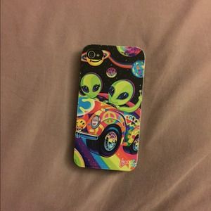 Lisa Frank Alien iPhone 4s Case