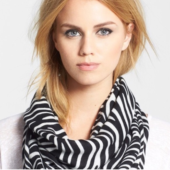 Zebra print scarf - add to bundle - Picture 1 of 5