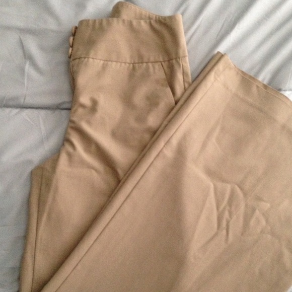 Wide legged dress pants