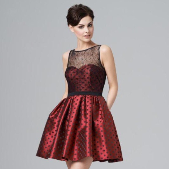 Aidan Mattox Dresses & Skirts - 🎊NEW YEARS SALE Aidan Mattox PolkaDot Party Dress