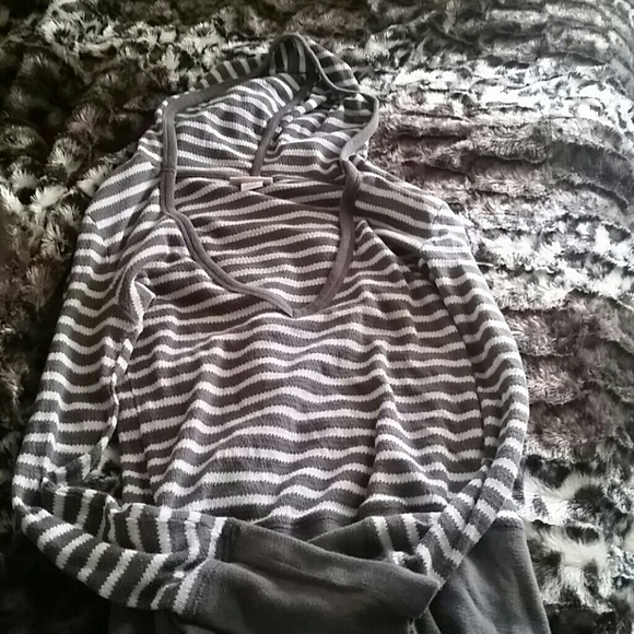 Long sleeve striped shirt