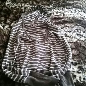 Long sleeve striped shirt