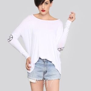 Gypsy warrior witch dolman shirt brand new!